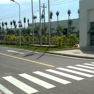 承接哈尔滨厂区道路划线施工
