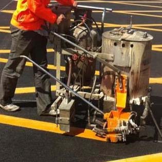 黑龙江市政道路划线施工